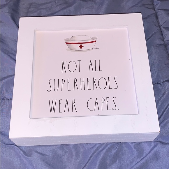 Rae Dunn nurse appreciation wooden decor!